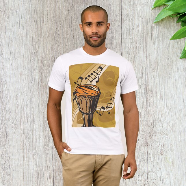 T-Shirt pour hommes de son de tambour (Créateur téléchargé)