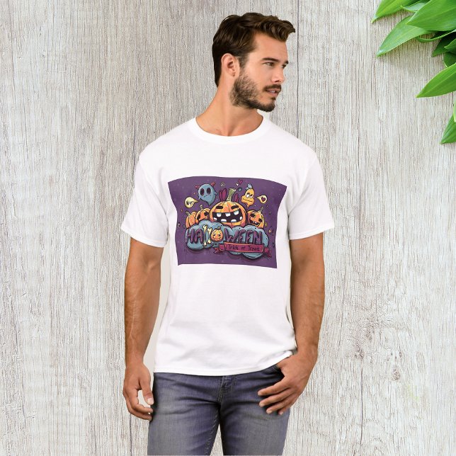 T-Shirt Pour Hommes De Ticket Ou De Treat (Créateur téléchargé)