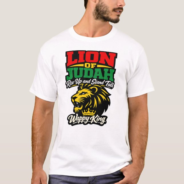 T-shirt pour hommes Design Reggae  (Devant)