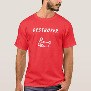T-shirt pour hommes Destructeur