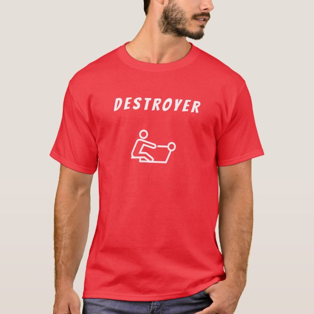 T-shirt pour hommes | Destructeur (Devant)