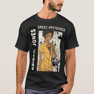 T-shirt Pour Hommes Femmes Abigail Jones, Grand Anime De P