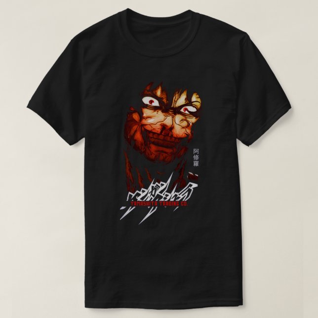T-shirt Pour Hommes Femmes Asura Japon Anime Awesome Musiq (Design devant)