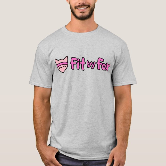 T-shirt pour hommes FitbyFox Fundamentals (Devant)