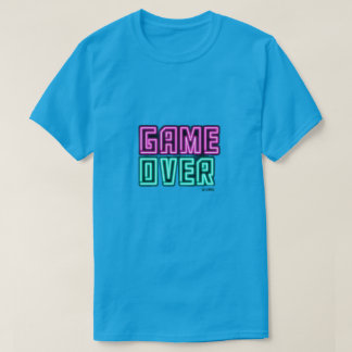 T-Shirt pour hommes Game Over Neon Gamer