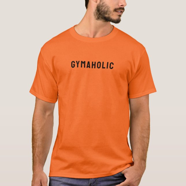 T-shirt pour hommes | Gymaholic (Devant)