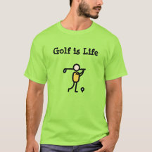 T-shirt pour hommes | Le golf est la vie