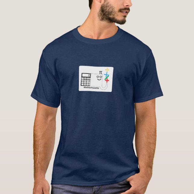 T-Shirt pour hommes Mathachusetts du Massachusetts (Devant)