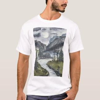 T-shirt pour hommes Misty Mountain