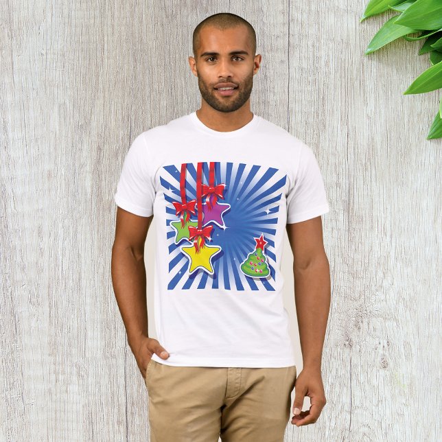 T-shirt pour hommes ornements de Noël (Créateur téléchargé)