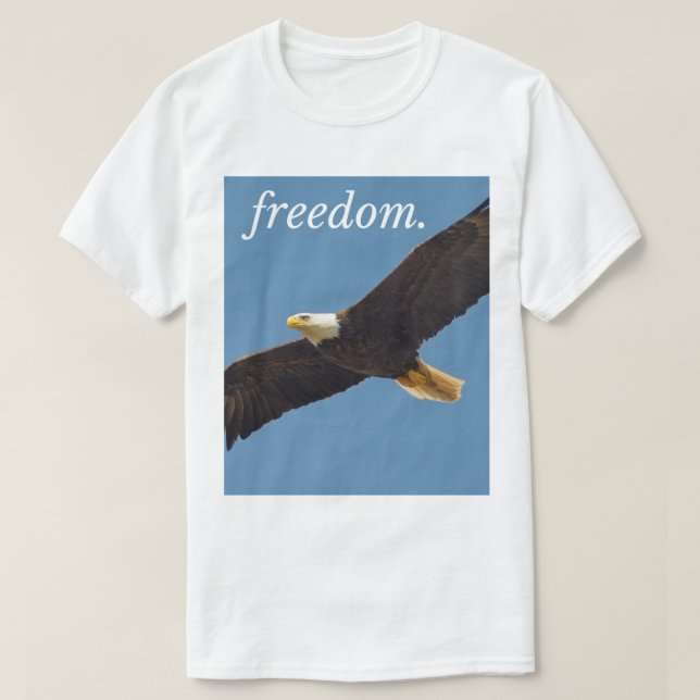T-shirt pour hommes rêve liberté  (Design devant)