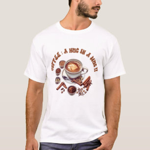 T-Shirt pour hommes sublimation Café aux épices - 