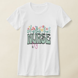 T-shirt pour infirmières - Tee-shirt pour travaill