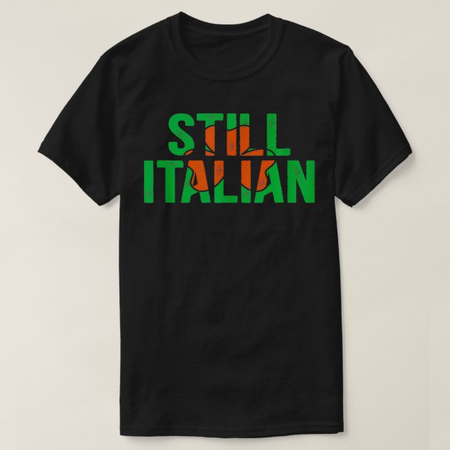 T-shirt pour italien (Design devant)