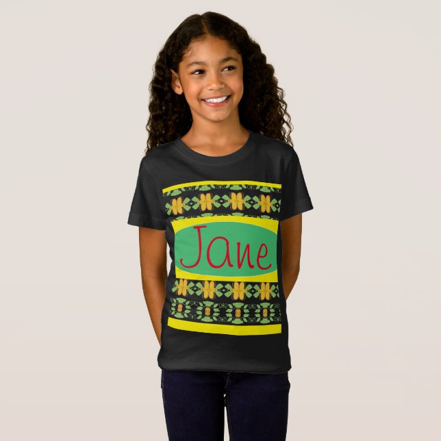 T-Shirt Pour Jane ou vous un Tee Flowé (Devant entier)