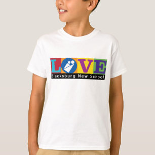 T-shirt pour jeunes de la nouvelle école de Blacks