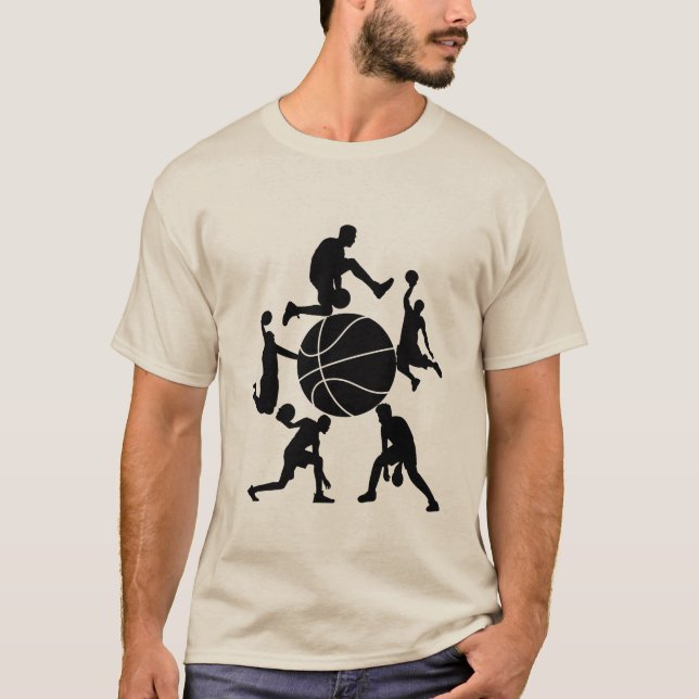 T-shirt pour joueur de basket-ball (Devant)