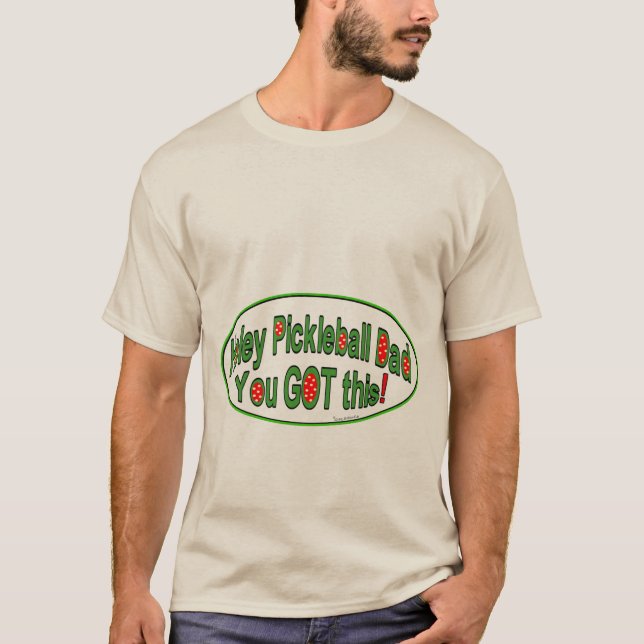 T-shirt pour joueur de pickleball (Devant)