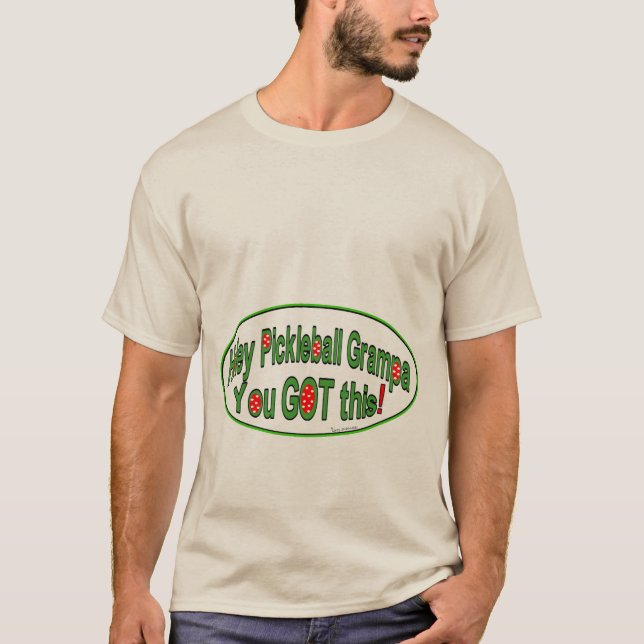 T-shirt pour joueurs de pickleball (Devant)