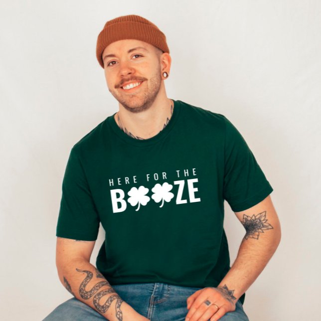 T-shirt Pour la Booze St. Patrick’s Day Unisex (Créateur téléchargé)