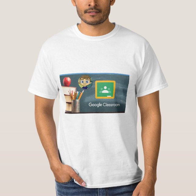 t-shirt pour la classe google (Devant)