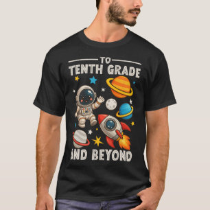 T-shirt Pour la deuxième année et au-delà Astronaute drôle