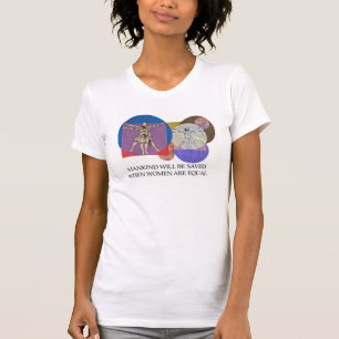T-shirt pour la femme la mieux adaptée