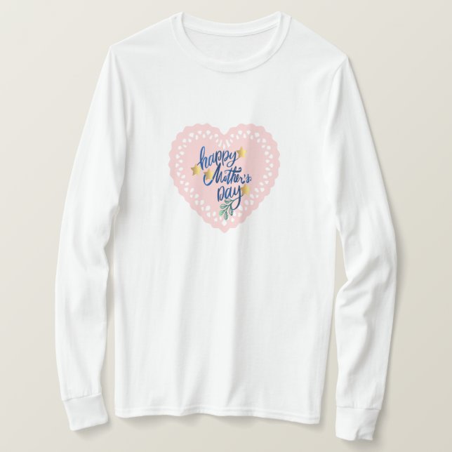 T-shirt pour la fête des mères (Design devant)