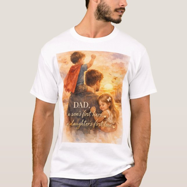 T-shirt pour la fête des Pères  (Devant)