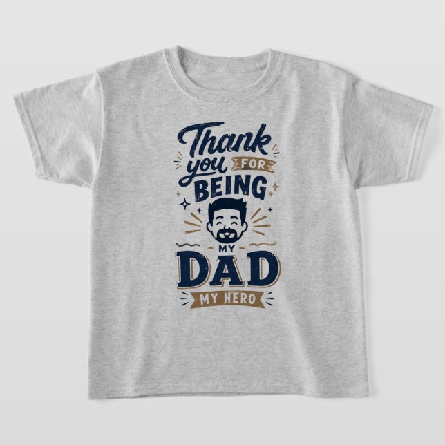 T-Shirt pour la Fête des Pères (Poser)