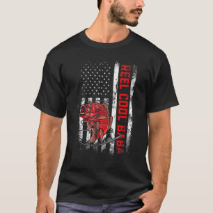 T-shirt pour la fête des pères Baba Fish américain