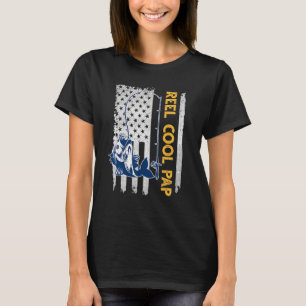 T-shirt pour la fête des pères Reel Cool Pap Fish 