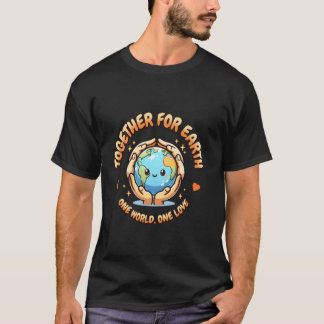 T-shirt pour la Journée de la Terre Enfants Femmes