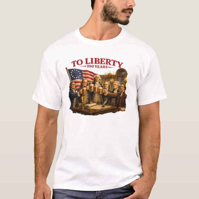 T-SHIRT POUR LA LIBERTÉ (Devant)