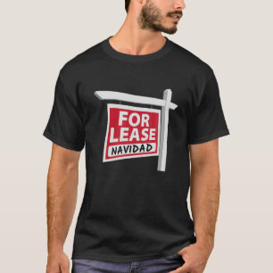 T-shirt Pour la location Navidad Funny Humour de Noël