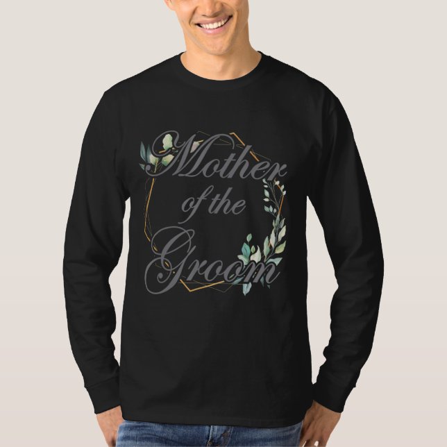 T-shirt pour la mère de la mariée pour la fête de  (Devant)