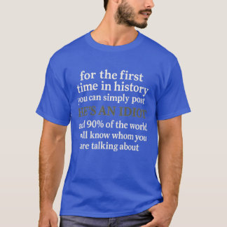 T-shirt pour la première fois dans l'histoire, vous pouvez