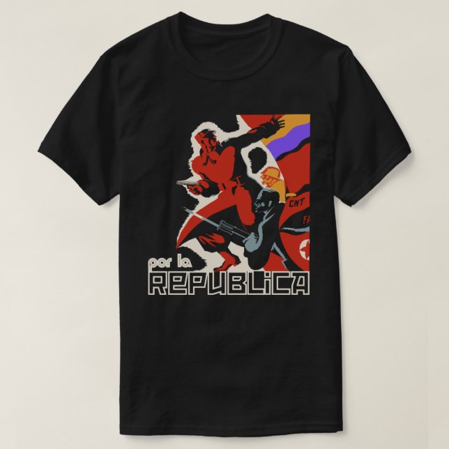 T-SHIRT POUR LA RÉPUBLIQUE ! (Design devant)