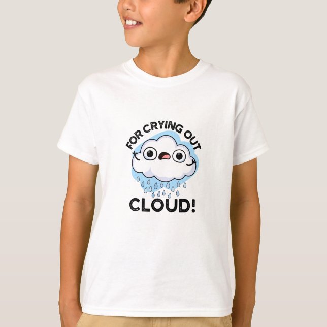 T-shirt Pour la séchage Cloud amusant plume météorologique (Devant)