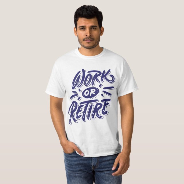 T-shirt pour la valeur masculine (Devant entier)