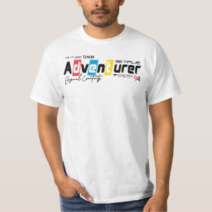 T-shirt pour la valeur masculine