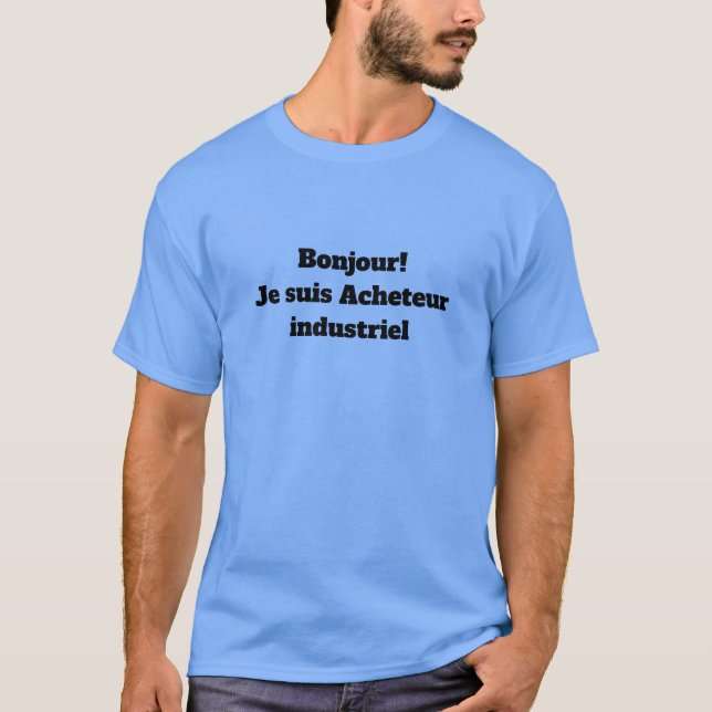 T-Shirt pour l'Acheteur industriel (Devant)