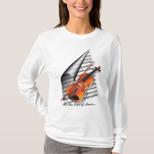 T-shirt Pour l'amour de la musique