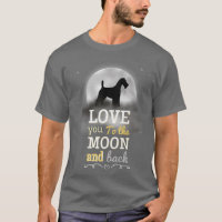 Pour L'Amour Du Chien Terrier À La Lune