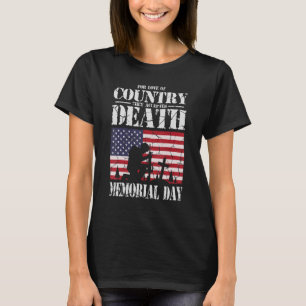 T-shirt Pour L'Amour Du Pays Ils Ont Accepté La Mort Usa M