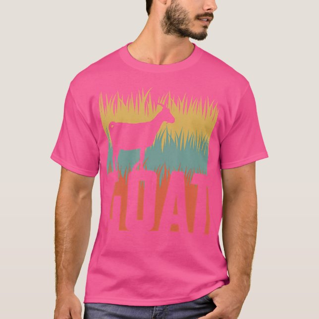 T-shirt Pour l'Amoureux des chèvres (Devant)