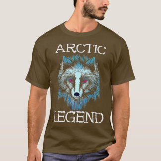 T-shirt Pour L'Arctique Pour La Légende Arctique Pour L'An