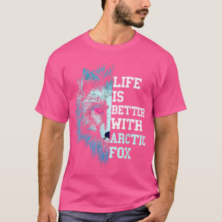 T-shirt Pour L'Arctique Pour La Vie Est Meilleur Animal Ar