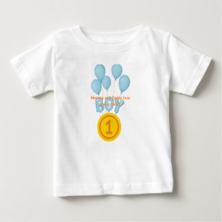 T-Shirt pour le 1er anniversaire de bébé garçon –