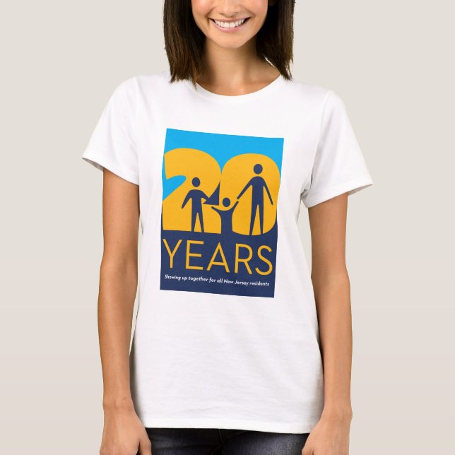 T-Shirt pour le 20e anniversaire de DCF (Devant)
